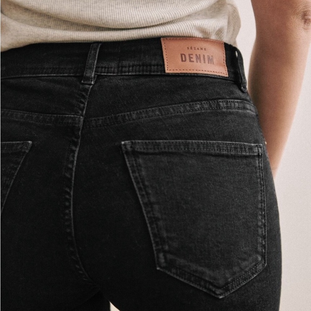 Sezane Le Slim in Black Size 25